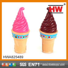 High Quality Kids Plastic Toy Ice Cream Shape Bubble